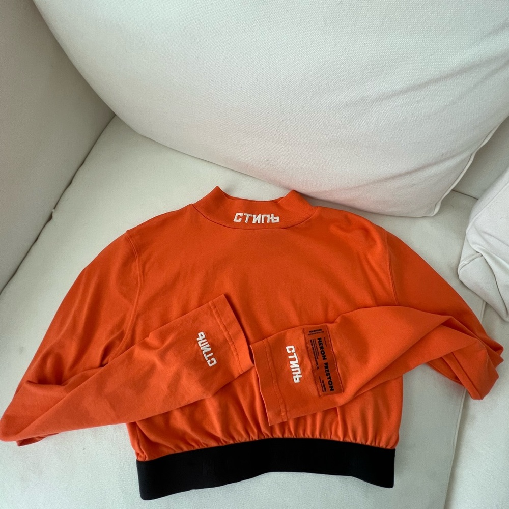 Heron Preston Long Sleeve Crop